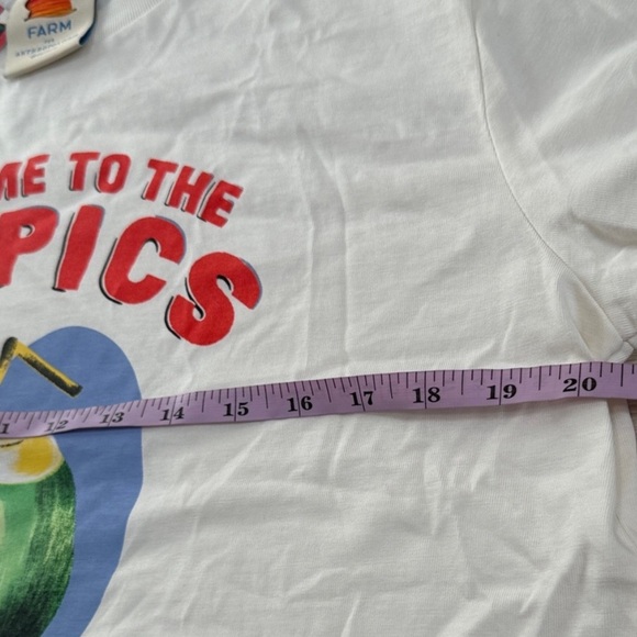 ✨ 3. FARM Rio Graphic Tee - Welcome To The Tropics - Medium - Picture 3 of 5